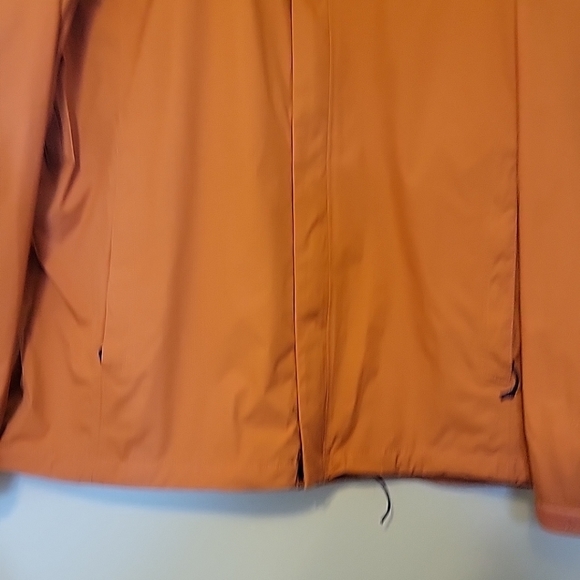 The North Face Windbreaker Adult XXL Dark Orange Full Zip Dry Vent Jacket Pocket - Picture 5 of 15